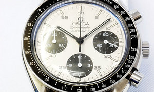 純正交換 （純正風防ガラス／OMEGA スピードマスター）【before】