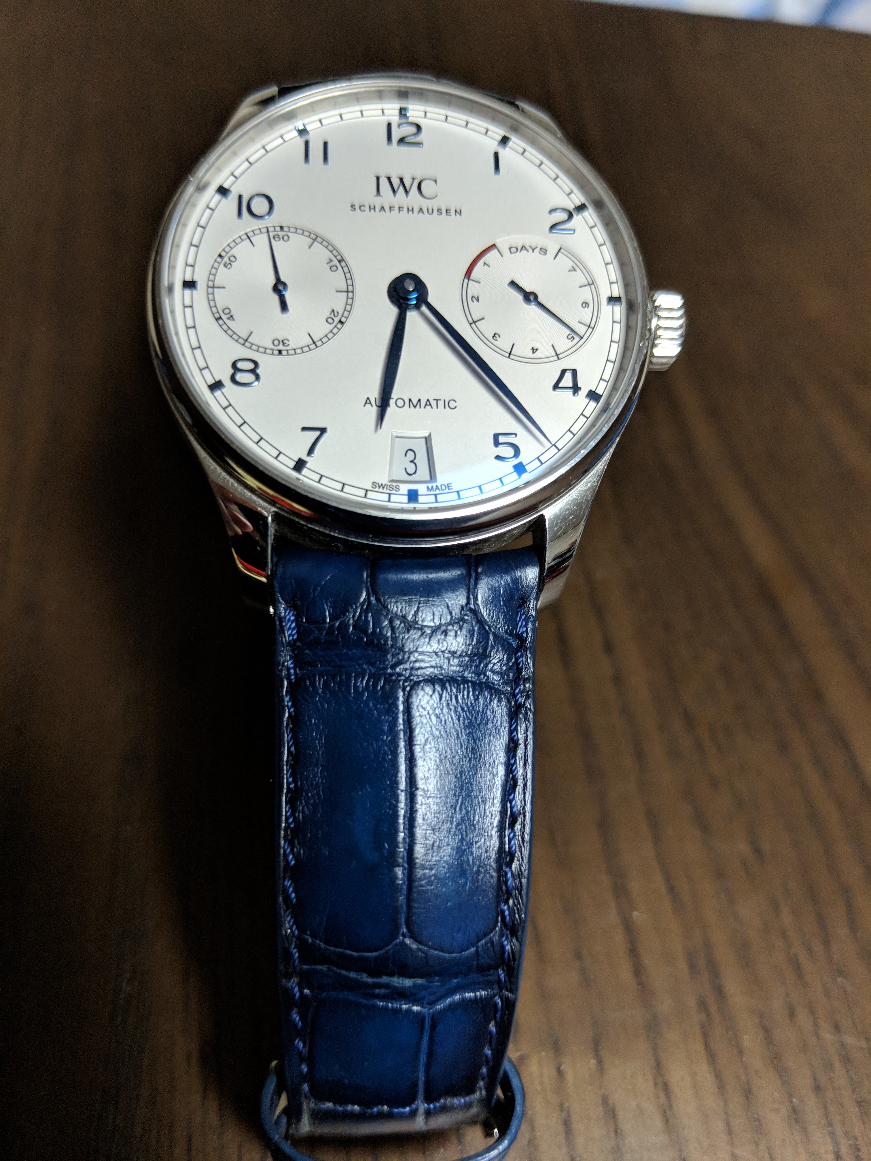 IWC ポルトギーゼ オートマチックとミラネーゼベルト | 時計相談室